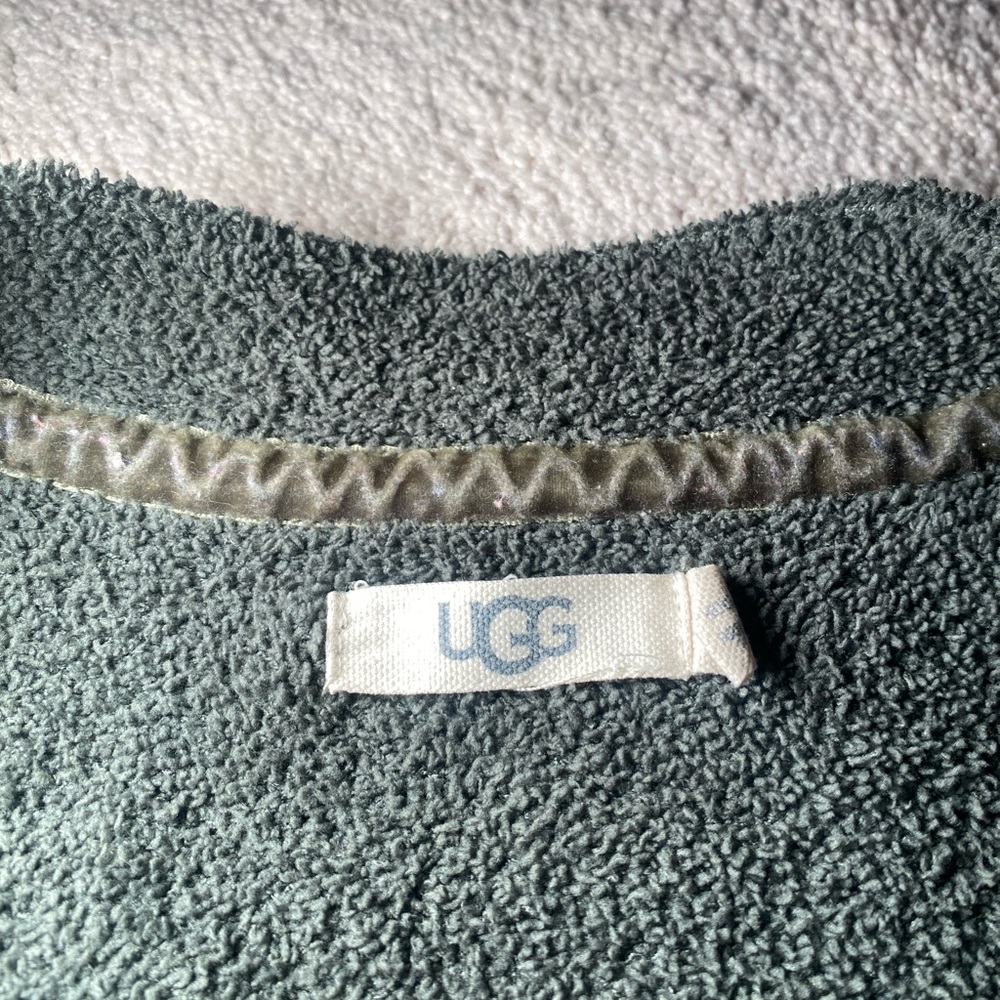 UGG Naomi Crop Cardigan in Green size XL - Picture 6 of 8
